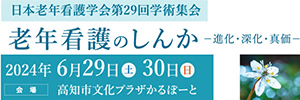 日本老年看護学会第29回学術大会